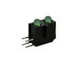Dioda LED; L-934CA/2GD-90; 3mm; zielony; 8÷20mcd; 60°; dyfuzyjna; zielona; 2,5V; 25mA; 565nm; podwójna; przewlekany (THT); Kingbright; RoHS Dioda LED; L-934CA/2GD-90; 3mm; zielony; 8÷20mcd; 60°; dyfuzyjna; zielona; 2,5V; 25mA; 565nm; podwójna; przewlekany (THT); Kingbright; RoHS