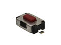 Mikroprzycisk; 3,9x6mm; 2,5mm; TS3605-2,5; powierzchniowy (SMD); 2 piny; 0,7mm; OFF-(ON); 50mA; 12V DC; 180gf; KLS; RoHS Mikroprzycisk; 3,9x6mm; 2,5mm; TS3605-2,5; powierzchniowy (SMD); 2 piny; 0,7mm; OFF-(ON); 50mA; 12V DC; 180gf; KLS; RoHS