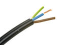 Przewód; prądowy; H03VV-F (OMYo); 3x0,50mm2; linka; Cu; czarny; okrągły; PVC; 5,2mm; 300/300V; Texsim; R Przewód; prądowy; H03VV-F (OMYo); 3x0,50mm2; linka; Cu; czarny; okrągły; PVC; 5,2mm; 300/300V; Texsim; R
