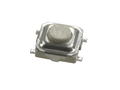 Mikroprzycisk; 3,3x3,3mm; 1,5mm; SS307; powierzchniowy (SMD); 4 piny; 0,4mm; OFF-(ON); 50mA; 12V DC; 160gf; Canal; RoHS Mikroprzycisk; 3,3x3,3mm; 1,5mm; SS307; powierzchniowy (SMD); 4 piny; 0,4mm; OFF-(ON); 50mA; 12V DC; 160gf; Canal; RoHS